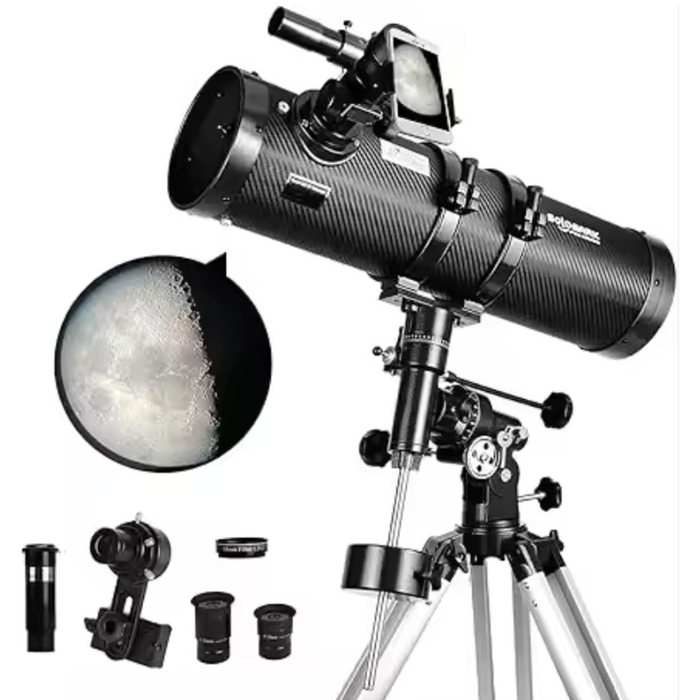 Carbon Fiber Newtonian Reflector Telescope